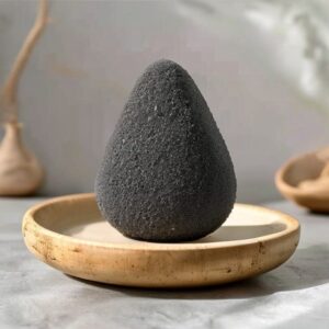 bamboo charcoal facial sponge